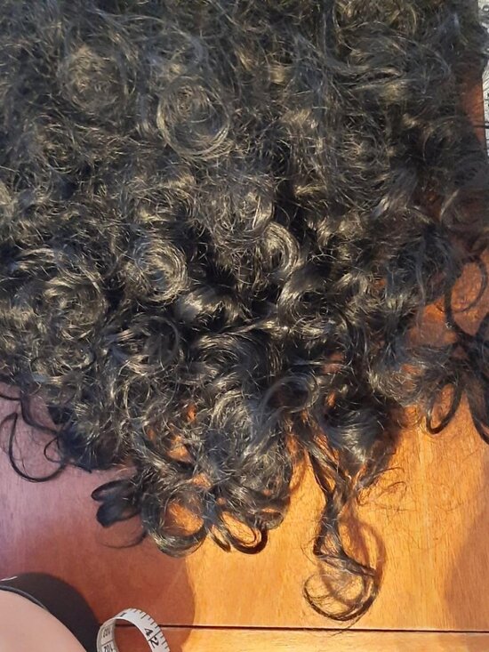 NEW Box ! Queen\'s Choice 22 Inch Short Hair Spiral Curly Wig Black main image 5